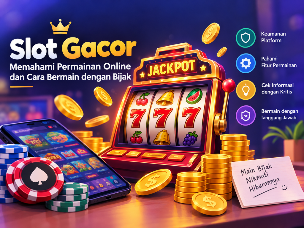Slot Gacor: Pengertian, Fitur, dan Tips Bermain Bijak Slot Gacor